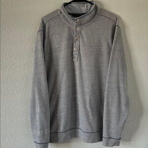 Tommy Bahama Men’s XL Thermal Long Sleeve Snap Button Casual Shirt